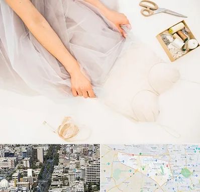 آموزش دوخت لباس عروس در منطقه 18 تهران 