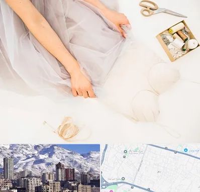 آموزش دوخت لباس عروس در ازگل