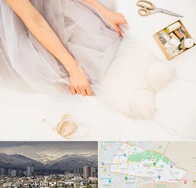 آموزش دوخت لباس عروس در منطقه 4 تهران 