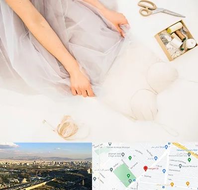 آموزش دوخت لباس عروس در هنگام 