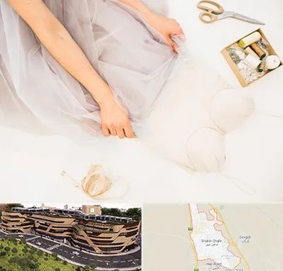 آموزش دوخت لباس عروس در شاهین شهر