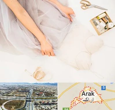 آموزش دوخت لباس عروس در اراک