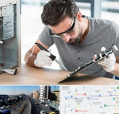 آموزش تعمیرات ماشین های اداری در پیروزی 