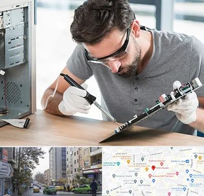 آموزش تعمیرات ماشین های اداری در فاطمی 