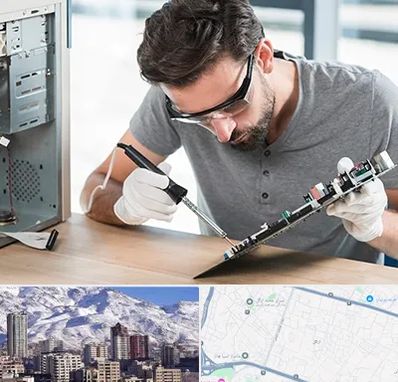 آموزش تعمیرات ماشین های اداری در ازگل