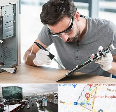 آموزش تعمیرات ماشین های اداری در اقدسیه