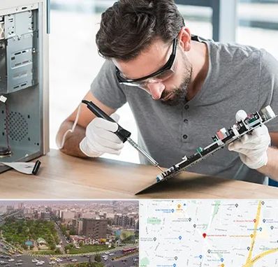 آموزش تعمیرات ماشین های اداری در آیت الله کاشانی 