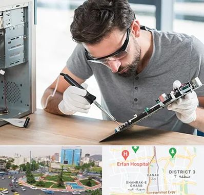 آموزش تعمیرات ماشین های اداری در ونک 