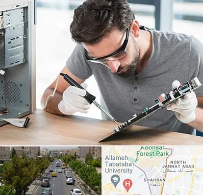 آموزش تعمیرات ماشین های اداری در شهران 