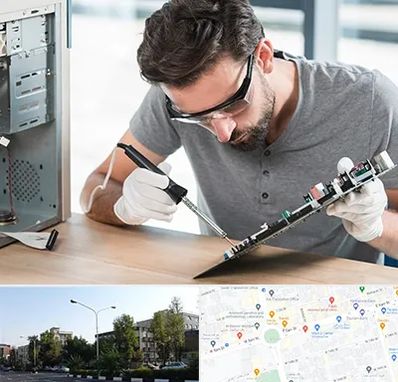 آموزش تعمیرات ماشین های اداری در میدان کاج 