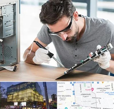 آموزش تعمیرات ماشین های اداری در جمهوری 