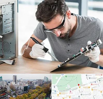 آموزش تعمیرات ماشین های اداری در بلوار کشاورز 