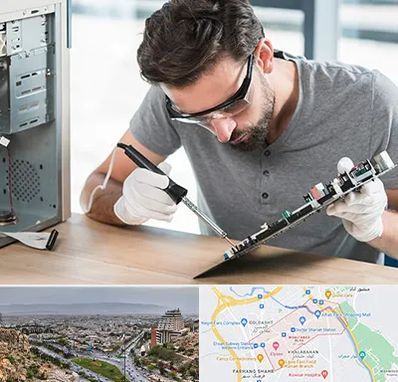 آموزش تعمیرات ماشین های اداری در معالی آباد شیراز 