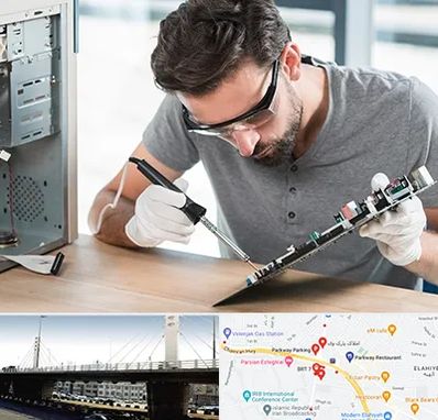 آموزش تعمیرات ماشین های اداری در پارک وی 