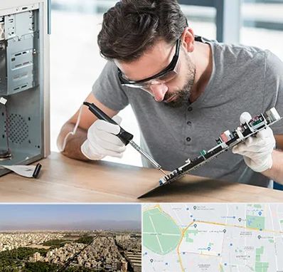 آموزش تعمیرات ماشین های اداری در نازی آباد 