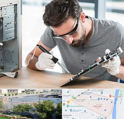 آموزش تعمیرات ماشین های اداری در گلستان اهواز 