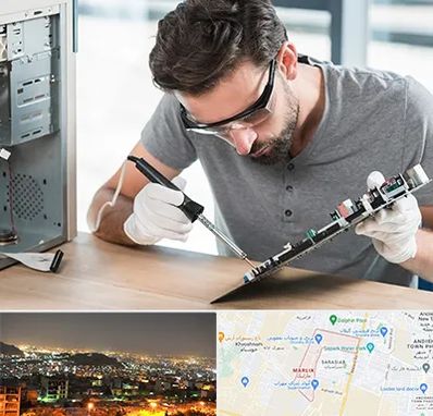 آموزش تعمیرات ماشین های اداری در مارلیک کرج 