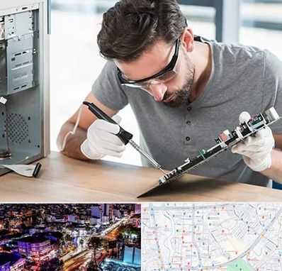 آموزش تعمیرات ماشین های اداری در منظریه رشت 