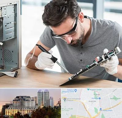 آموزش تعمیرات ماشین های اداری در فرشته 