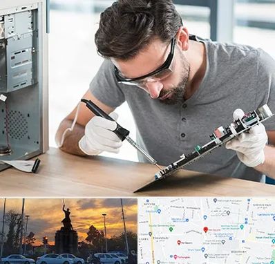 آموزش تعمیرات ماشین های اداری در میدان حر 