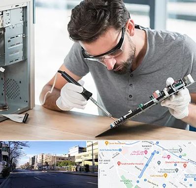 آموزش تعمیرات ماشین های اداری در خیابان ملاصدرا شیراز 