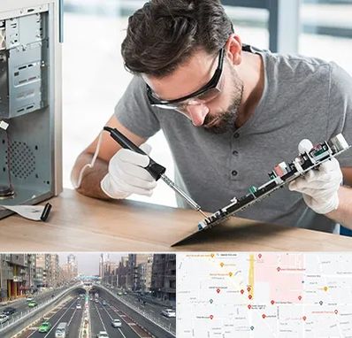 آموزش تعمیرات ماشین های اداری در توحید 