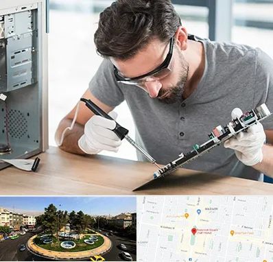 آموزش تعمیرات ماشین های اداری در هفت حوض 