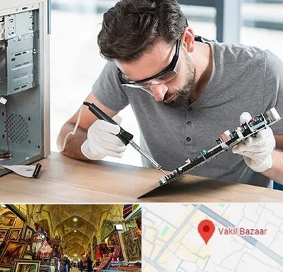 آموزش تعمیرات ماشین های اداری در بازار وکیل شیراز