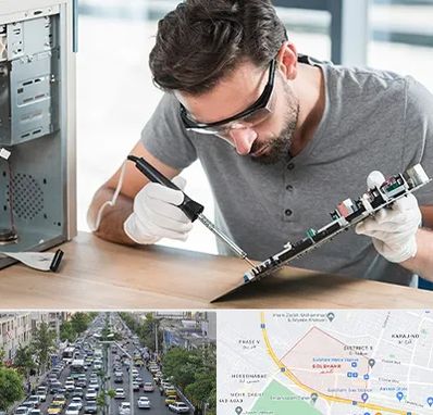 آموزش تعمیرات ماشین های اداری در گلشهر کرج 