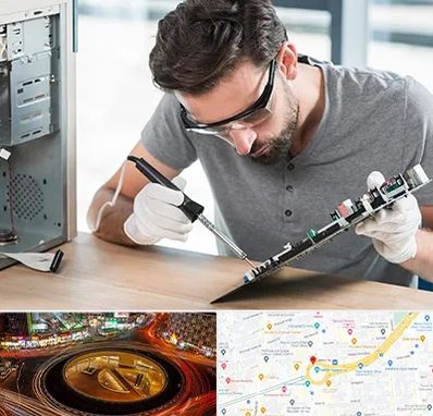 آموزش تعمیرات ماشین های اداری در میدان ولیعصر 