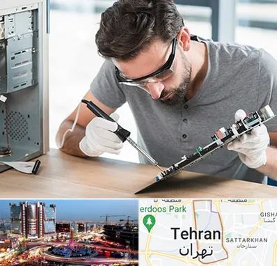 آموزش تعمیرات ماشین های اداری در صادقیه 