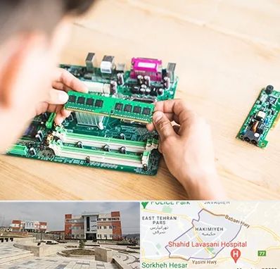 آموزش تعمیرات برد الکترونیکی در حکیمیه 