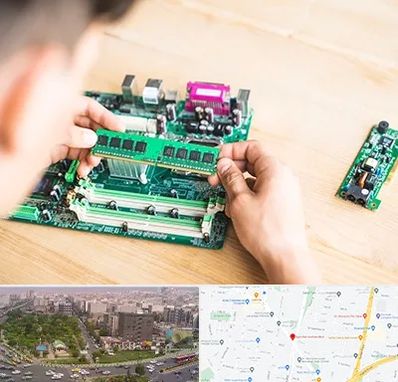 آموزش تعمیرات برد الکترونیکی در آیت الله کاشانی 