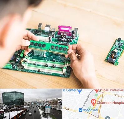 آموزش تعمیرات برد الکترونیکی در اقدسیه