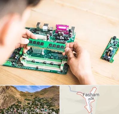 آموزش تعمیرات برد الکترونیکی در فشم