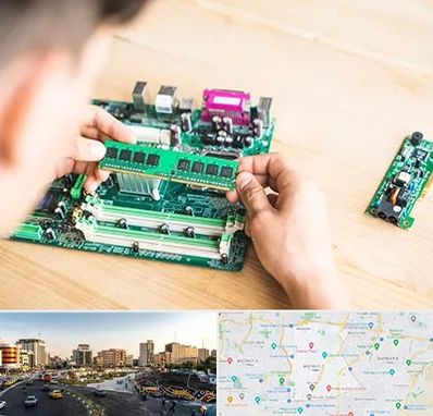 آموزش تعمیرات برد الکترونیکی در منطقه 7 تهران 