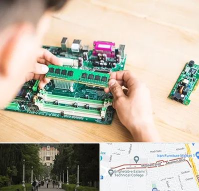 آموزش تعمیرات برد الکترونیکی در بلوار معلم رشت 