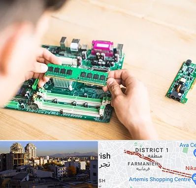 آموزش تعمیرات برد الکترونیکی در فرمانیه 