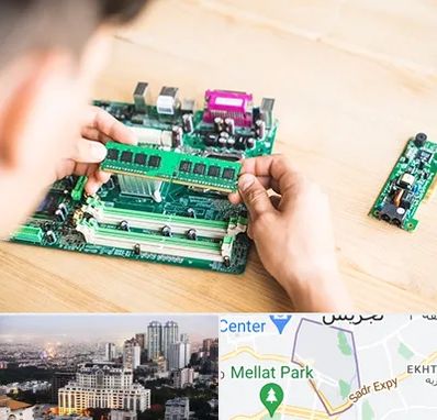 آموزش تعمیرات برد الکترونیکی در الهیه 