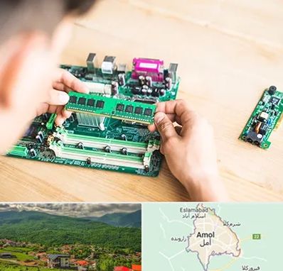 آموزش تعمیرات برد الکترونیکی در آمل