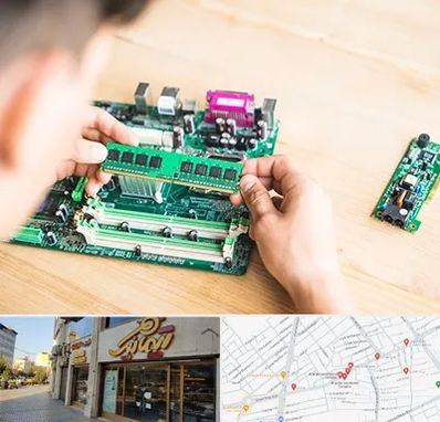 آموزش تعمیرات برد الکترونیکی در عطاران قم