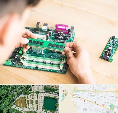 آموزش تعمیرات برد الکترونیکی در وکیل آباد مشهد 