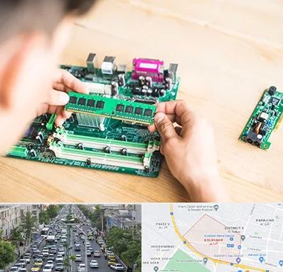 آموزش تعمیرات برد الکترونیکی در گلشهر کرج 