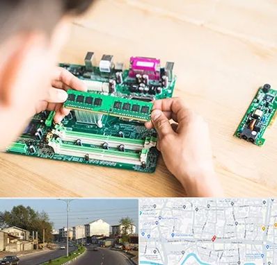 آموزش تعمیرات برد الکترونیکی در ضیابری رشت 