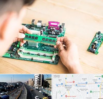 آموزش تعمیرات برد الکترونیکی در پیروزی 