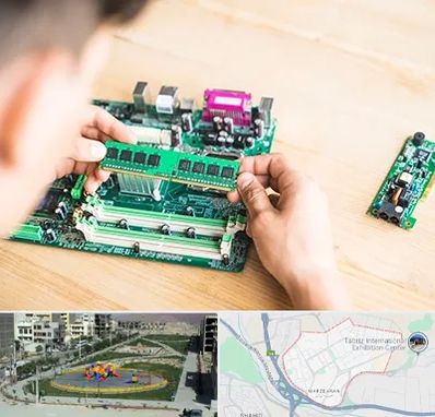 آموزش تعمیرات برد الکترونیکی در مرزداران تبریز