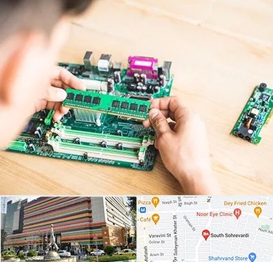 آموزش تعمیرات برد الکترونیکی در سهروردی 