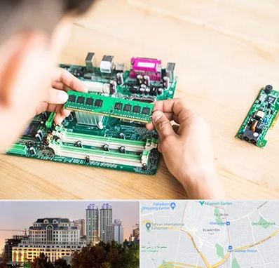 آموزش تعمیرات برد الکترونیکی در فرشته 