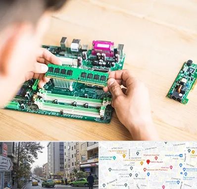 آموزش تعمیرات برد الکترونیکی در فاطمی 