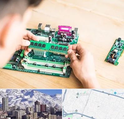 آموزش تعمیرات برد الکترونیکی در ازگل
